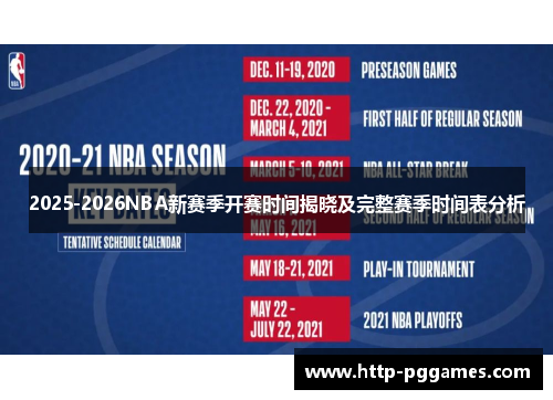 2025-2026NBA新赛季开赛时间揭晓及完整赛季时间表分析