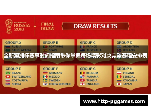 全新澳洲杯赛事时间指南带你掌握每场精彩对决完整赛程安排表